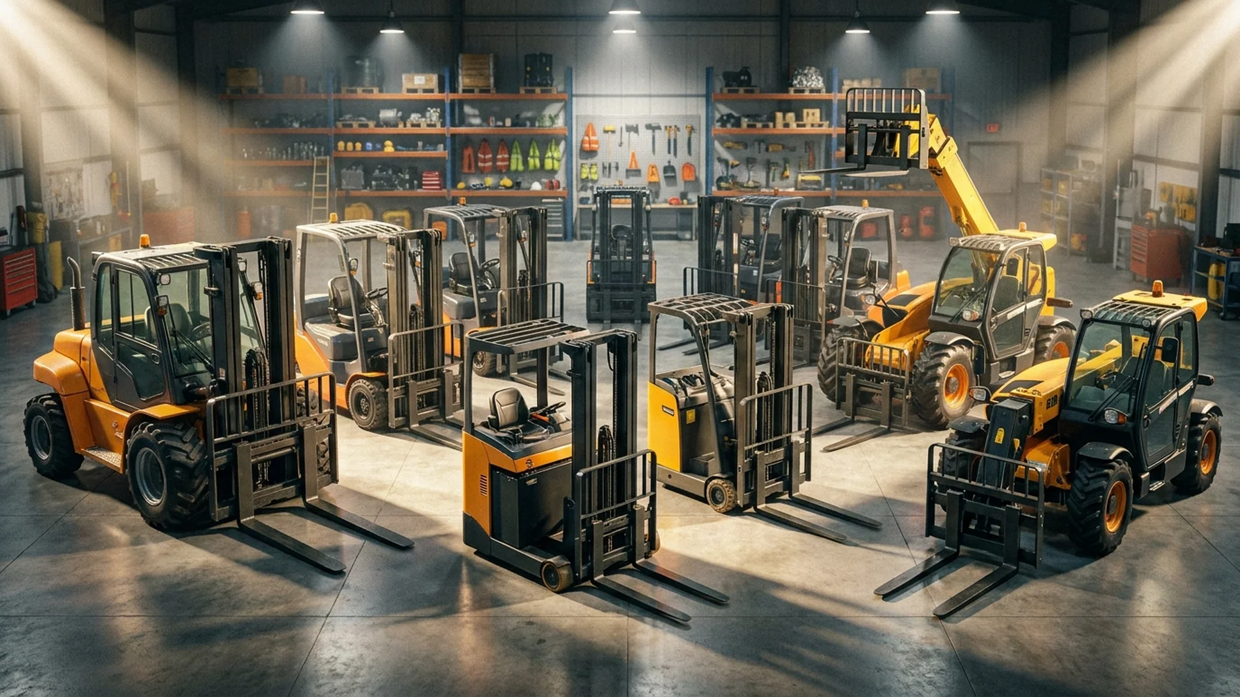 Choosing the Best Forklift Types for Construction and Equipment Rental